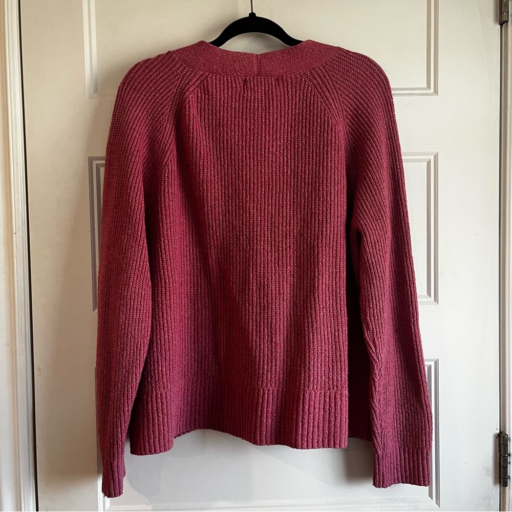 Old Navy Women's Cozy Pink Cardigan Sweater | XL - Picture 2 of 5